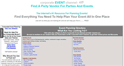 Desktop Screenshot of corporateeventchannel.com